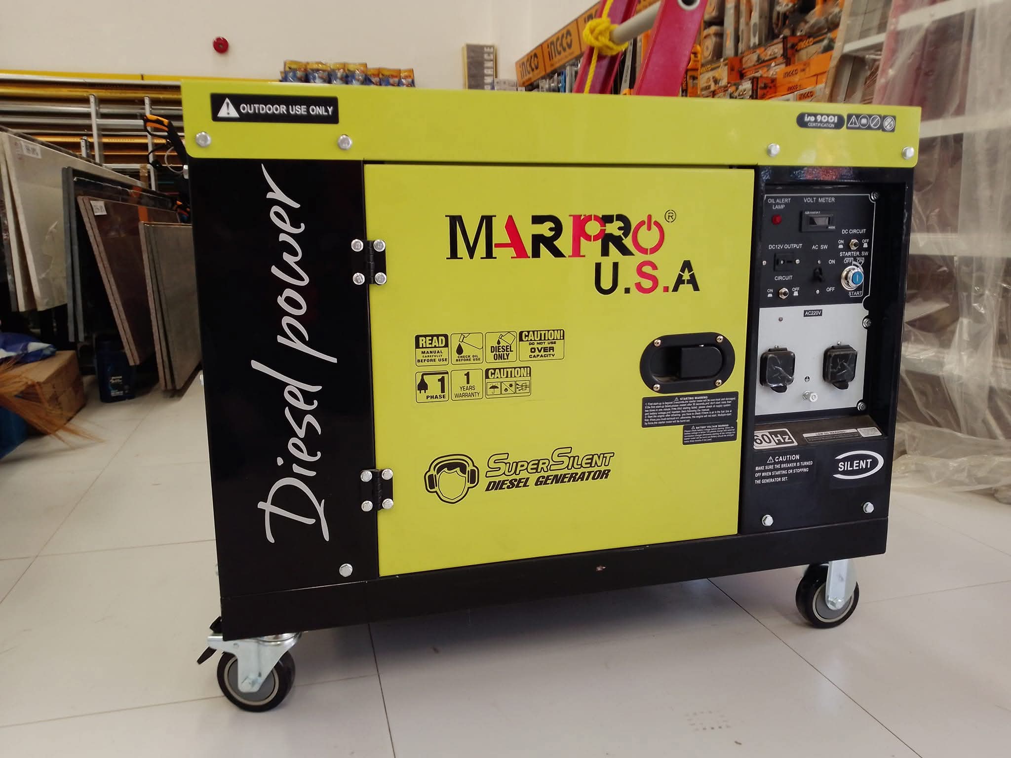 10KVA Marpro Diesel Generator